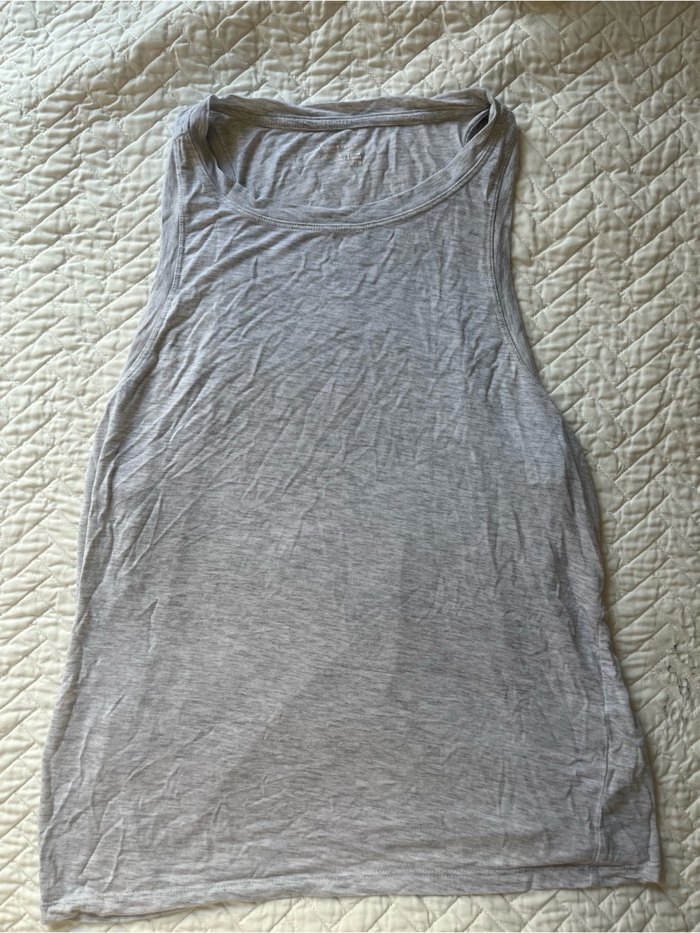 Aerie Offline Light Gray Women's Sleeveless Tank Top